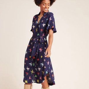 Anthropologie Maeve Butterfly Flutterby Dress NWT
